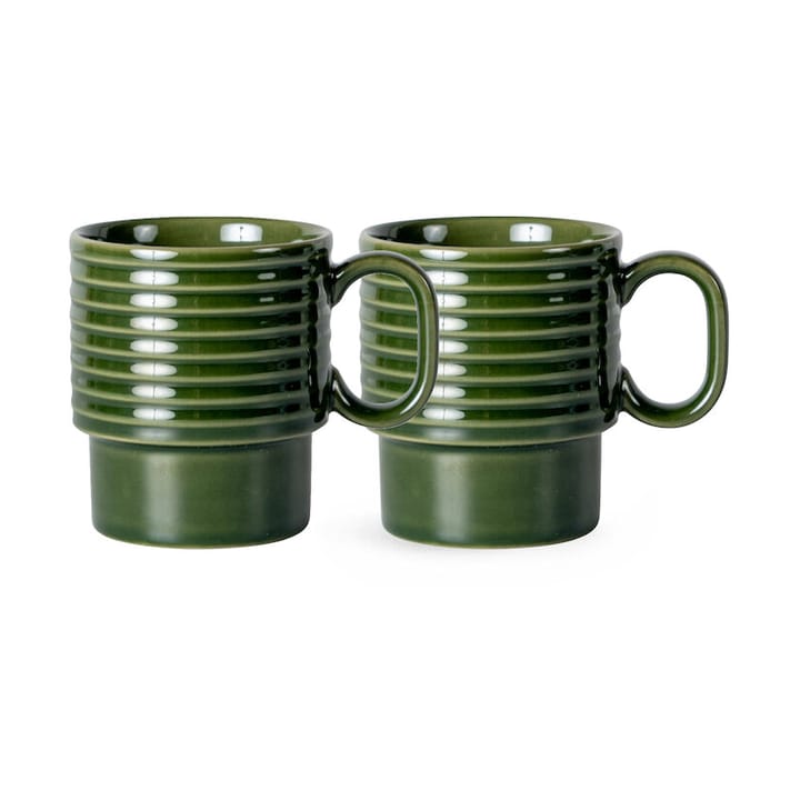 Coffee & More koffiemok 2-pack - Groen - Sagaform