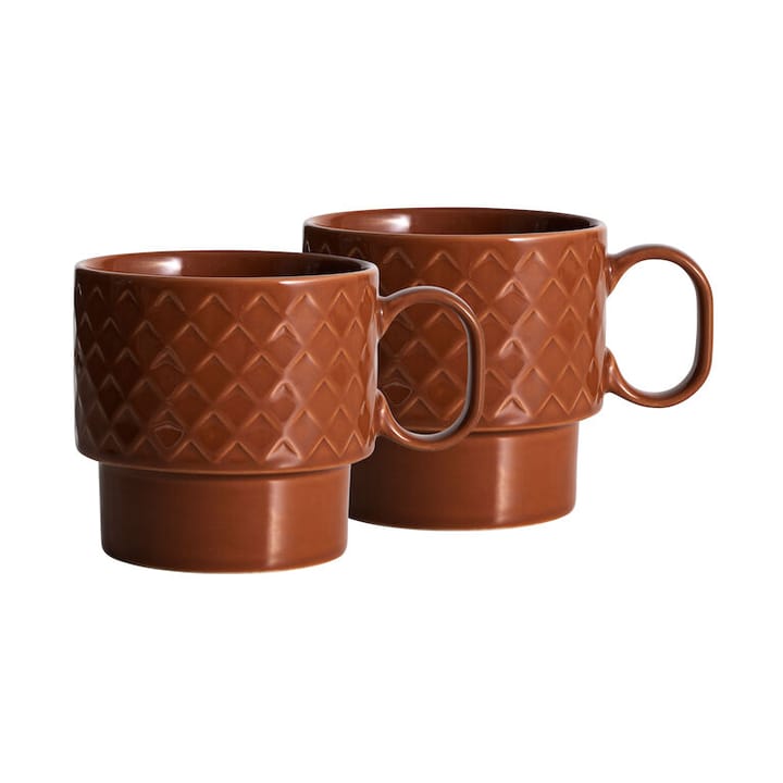 Coffee & More theemok 2-pack - Terracotta - Sagaform