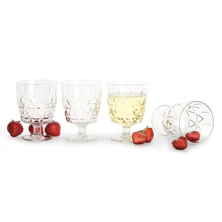 Picknick Juni glas 4-pack - 30 cl. - Sagaform