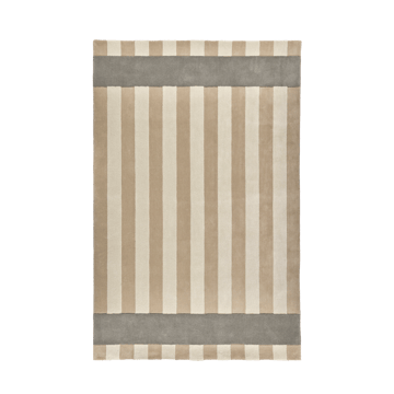 Aisles wollen vloerkleed - Beige, 170x240 cm - Scandi Living