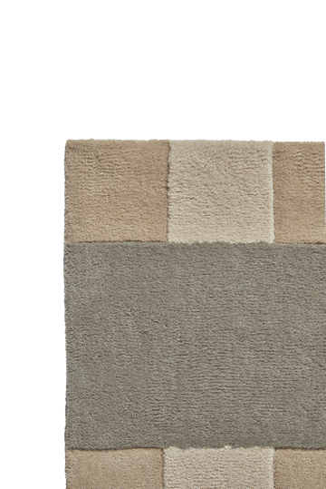 Aisles wollen vloerkleed - Beige, 170x240 cm - Scandi Living