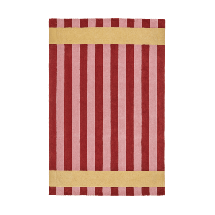 Aisles wollen vloerkleed - Rood, 170x240 cm - Scandi Living