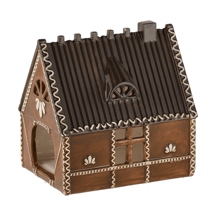 Ginger bread lichthuisje, 12 cm Scandi Living