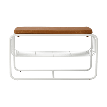 Nod bank/schoenenrek 80x36c42 cm - White - Scandi Living