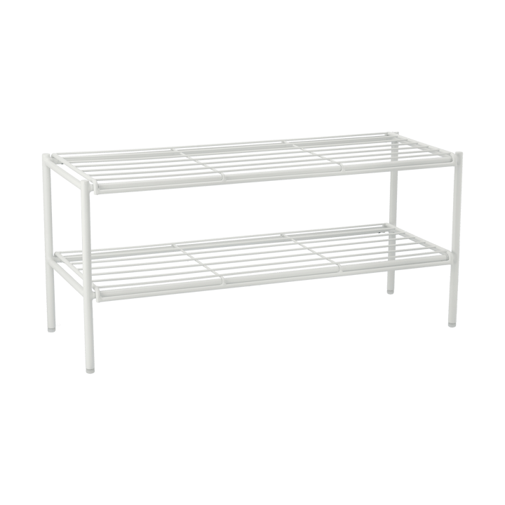 Nod schoenenrek 80x30x37 cm - White - Scandi Living