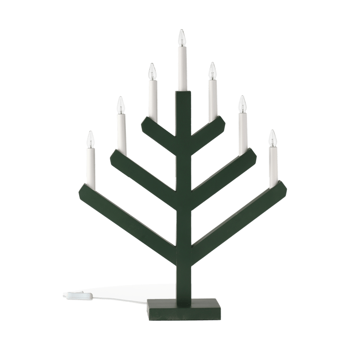 Pine adventskandelaar 62 cm - Groen - Scandi Living