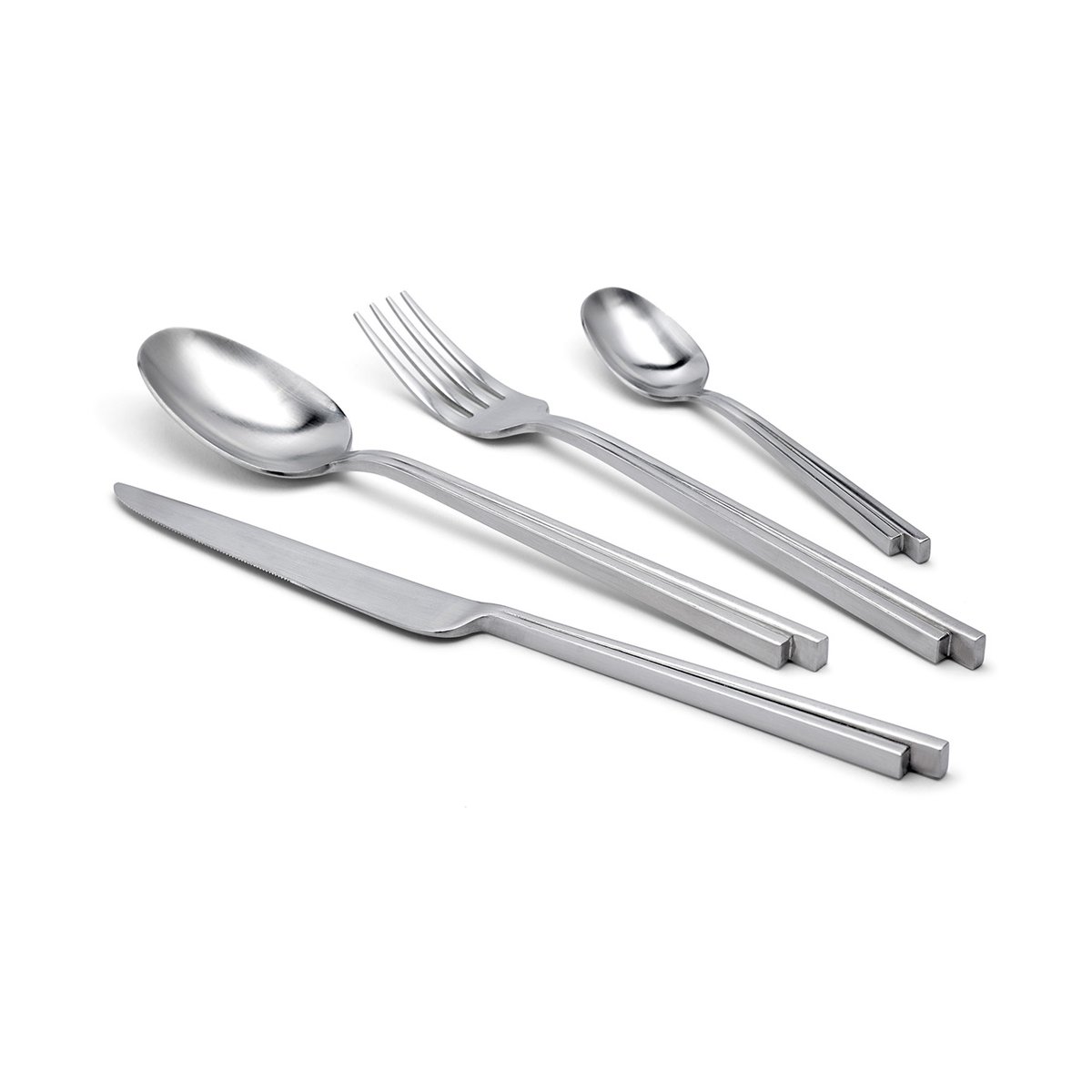 Serax Dune bestekset 24-delig geschenkdoos Stainless steel