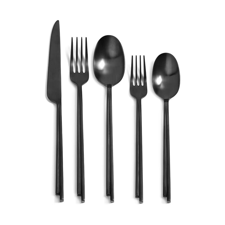 Dune bestekset 5-delig geschenkdoos - Black - Serax