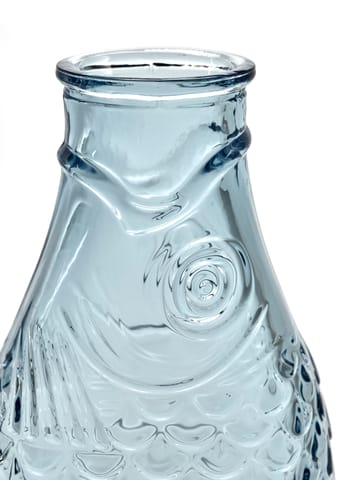 Fish & Fish glazen fles 85 cl - Light blue - Serax