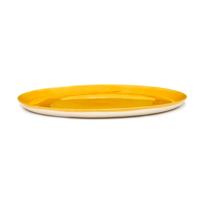 Ottolenghi Feast serveerschotel Ø35 cm - Yellow stripes-red - Serax