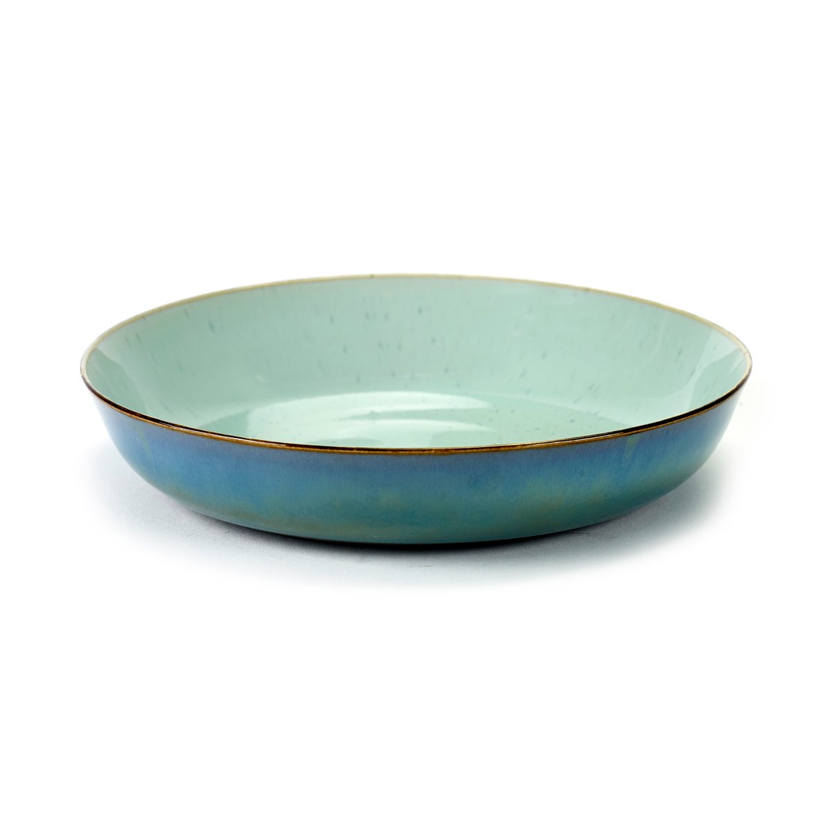 Serax Terres de Rêves bord 21 cm Light blue-smokey blue