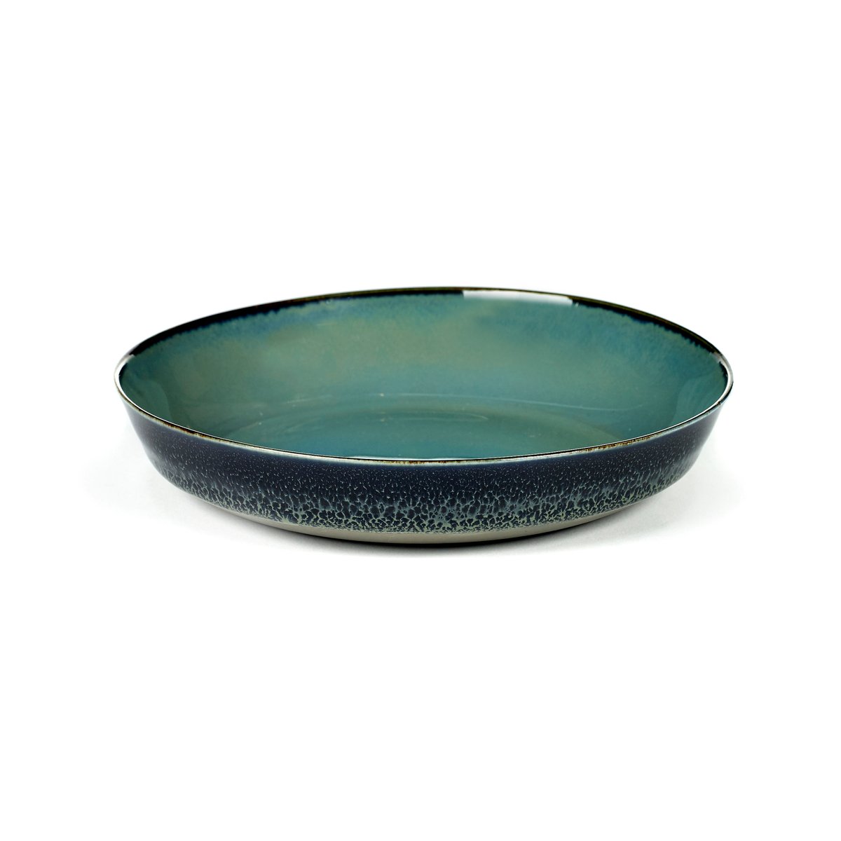 Serax Terres de Rêves bordje 17,5 cm Smokey blue-dark blue