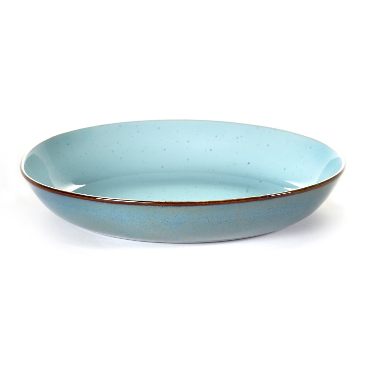 Serax Terres de Rêves pastabord 23,5 cm Light blue-smokey blue