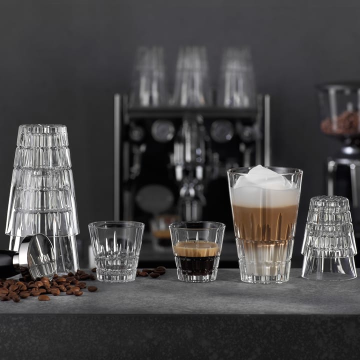 Perfect Serve espressoglas, 4 stuks, transparant Spiegelau