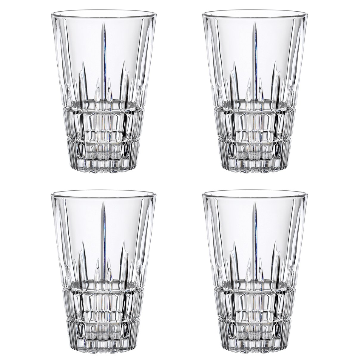 Spiegelau Perfect Serve lattemacchiatoglas, 4 stuks transparant