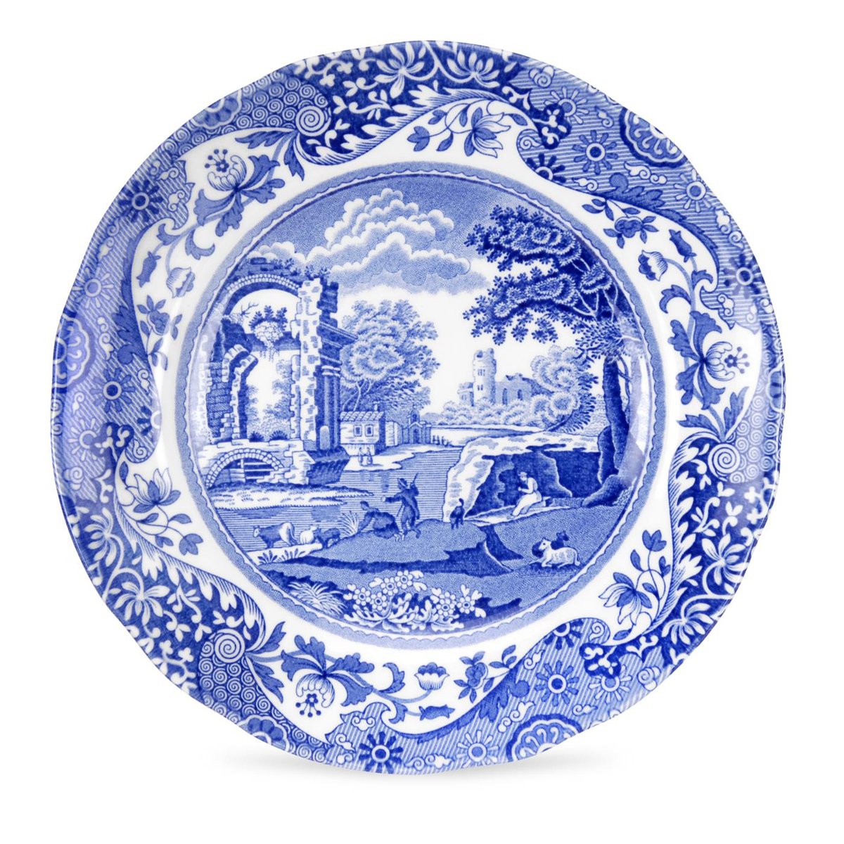 Spode Blue Italian ontbijtbord 15 cm