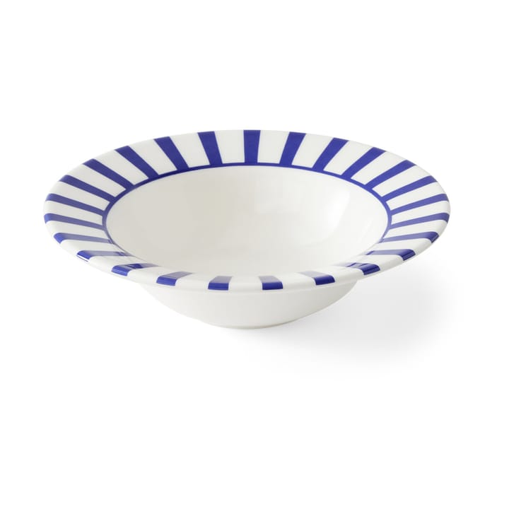 Steccato ontbijtschaal Ø19 cm - Blauw-wit - Spode