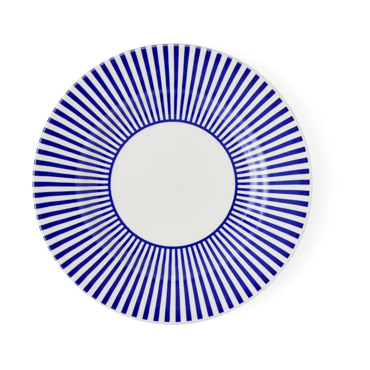 Steccato saladebord Ø22 cm - Blauw-wit - Spode