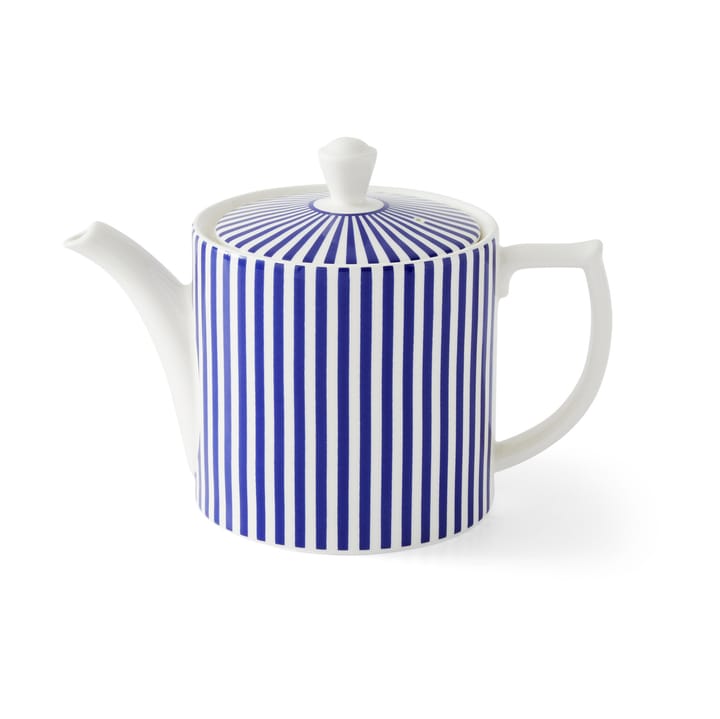 Steccato theepot 1,1 L - Blauw-wit - Spode