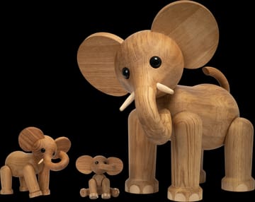 Tembo olifant decoratie 41 cm - Eik - Spring Copenhagen