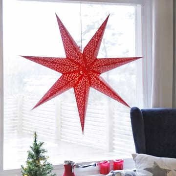 Dot adventsster 100 cm - Rood - Star Trading