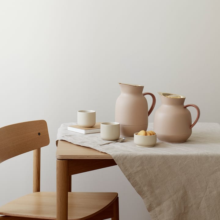 Amphora deksel voor thermoskan, Soft peach-gold Stelton