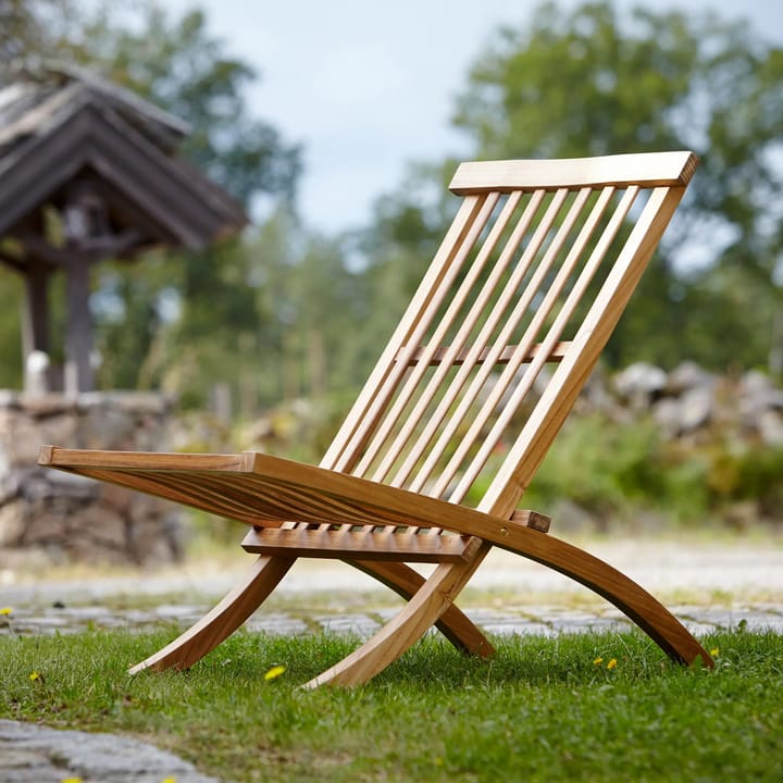 Muskö loungefauteuil, Teak Stockamöllan