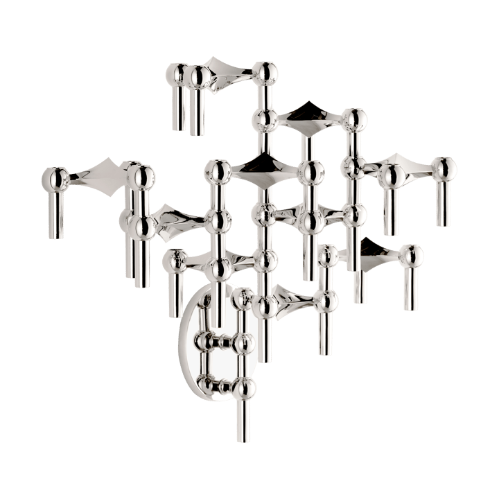 STOFF Nagel muurkandelaar, Chrome STOFF