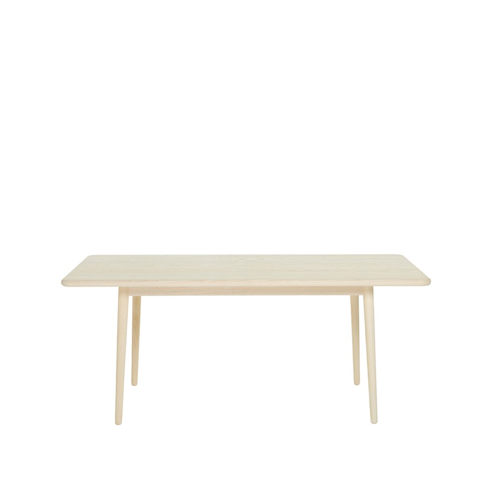 Stolab Miss Holly tafel 235x82 cm berkenhout licht matgelakt, 2 inlegbladen