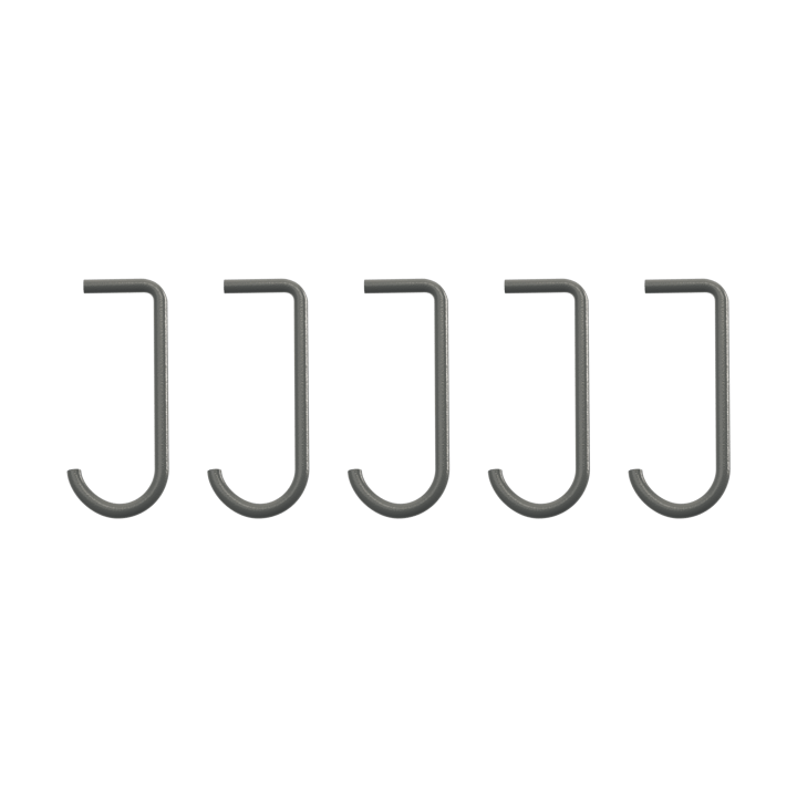 String j-haak 5-pack - Donkergrijs - String