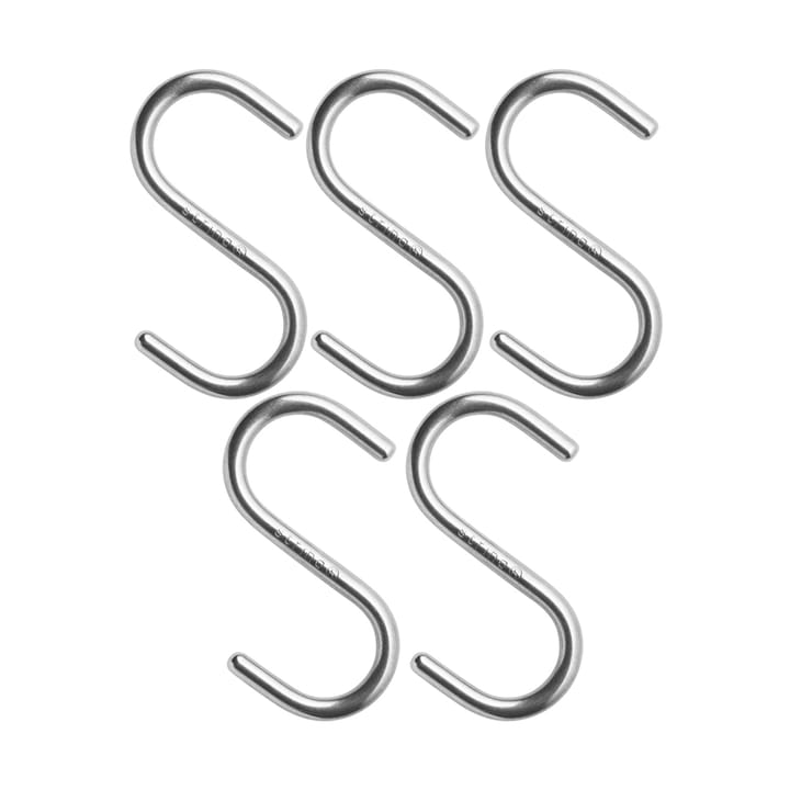 String s-haak 5-pack - Roestvrij staal - String