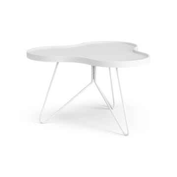 Flower mono tafel 62 x 66cm - H39 cm Es wit glanzend - Swedese