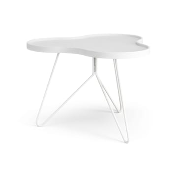 Flower mono tafel 62 x 66cm - H45 cm Es wit glanzend - Swedese