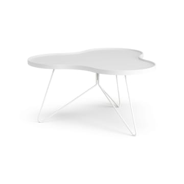 Flower mono tafel 84 x 90cm - H45 cm Es wit glanzend - Swedese