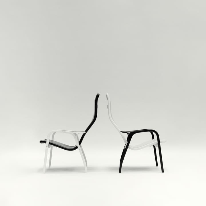 Lamino Duality fauteuil - Zwart geglazuurd - Swedese