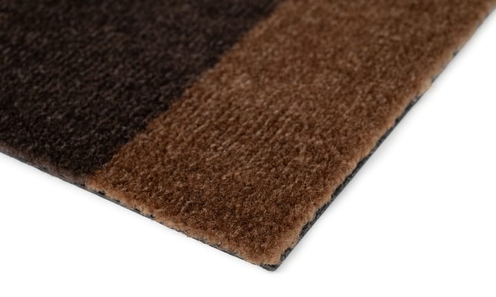 Stripes by tica, horizontaal, deurmat, Cognac-dark brown-black, 40x60 cm tica copenhagen