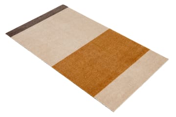 Stripes by tica, horizontaal, gangmat - Ivory-dijon-brown, 67x120 cm - tica copenhagen