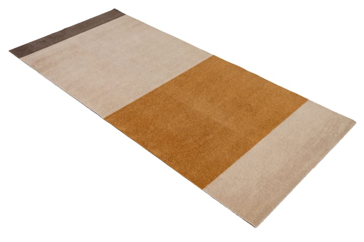 Stripes by tica, horizontaal, gangmat, Ivory-dijon-brown, 90x200 cm tica copenhagen