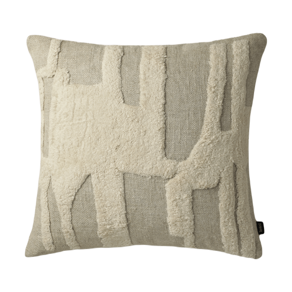 Tinted Eksand kussen 50x50 cm Offwhite | Scandinavisch Interieur | Kussens | Wit