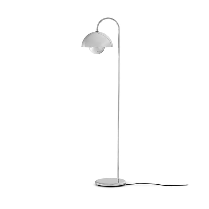 Flowerpot VP12 vloerlamp - Chrome - &Tradition