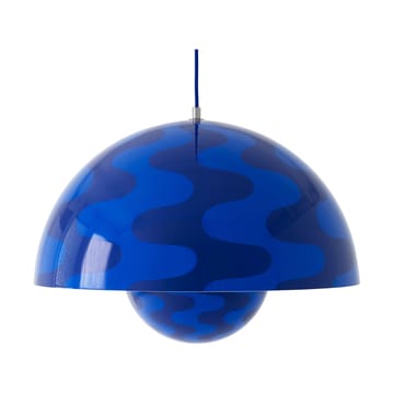 Flowerpot VP2 hanglamp groot - Cobalt blue-Twilight blue - &Tradition