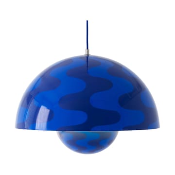 Flowerpot VP2 hanglamp groot - Cobalt blue-Twilight blue - &Tradition