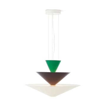 Gio LN15 hanglamp Ø92 cm - Signal green-deep blue-ecru - &Tradition