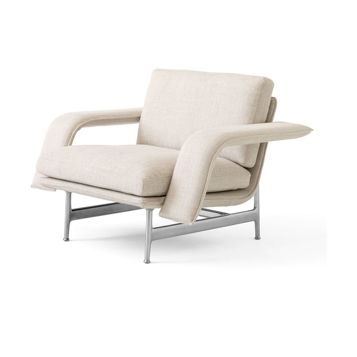 Meantime AV29 loungefauteuil - Pol. aluminium-Ecriture 0210 - &Tradition