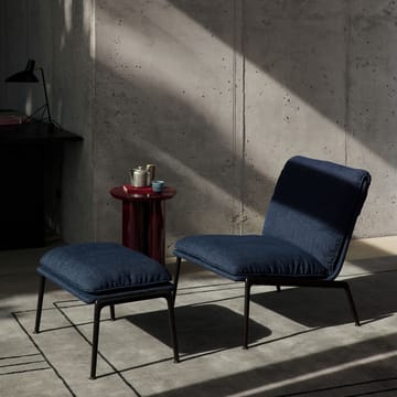 Muno LN18 loungefauteuil - Warm black-Ecriture 0780 - &Tradition