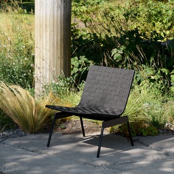 Ville Outdoor AV44 loungestoel - Warm black - &Tradition