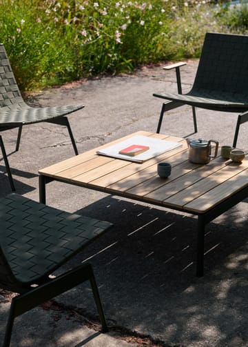 Ville Outdoor AV50 salontafel - Bronze green-teak - &Tradition