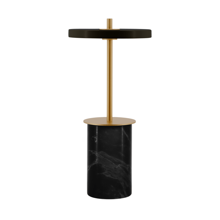 Asteria Move Mini tafellamp Ø12x25,5 cm - Black marble - Umage