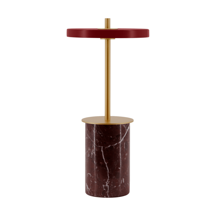 Asteria Move Mini tafellamp Ø12x25,5 cm - Red marble - Umage