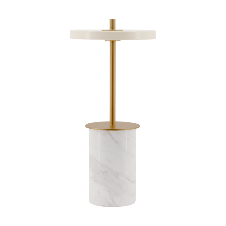 Asteria Move Mini tafellamp Ø12x25,5 cm - White marble - Umage